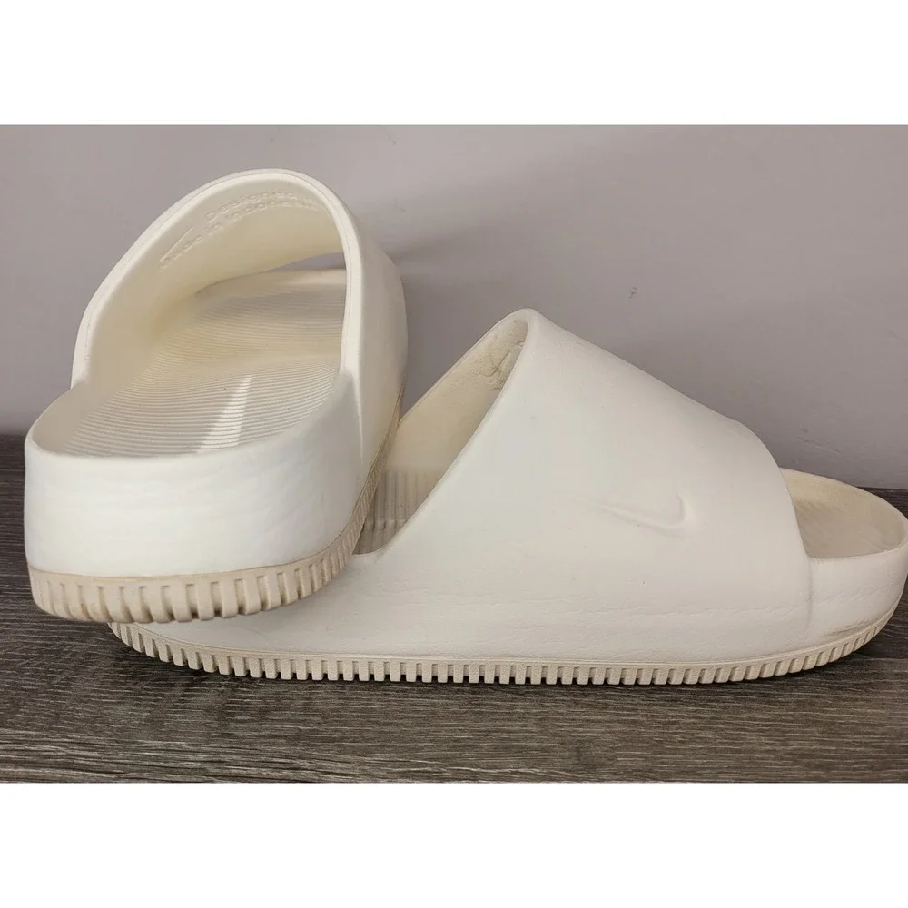 Nike Calm Slide Sail White Men Size 8 Women Size 9 Sandal Mule FD4116-100